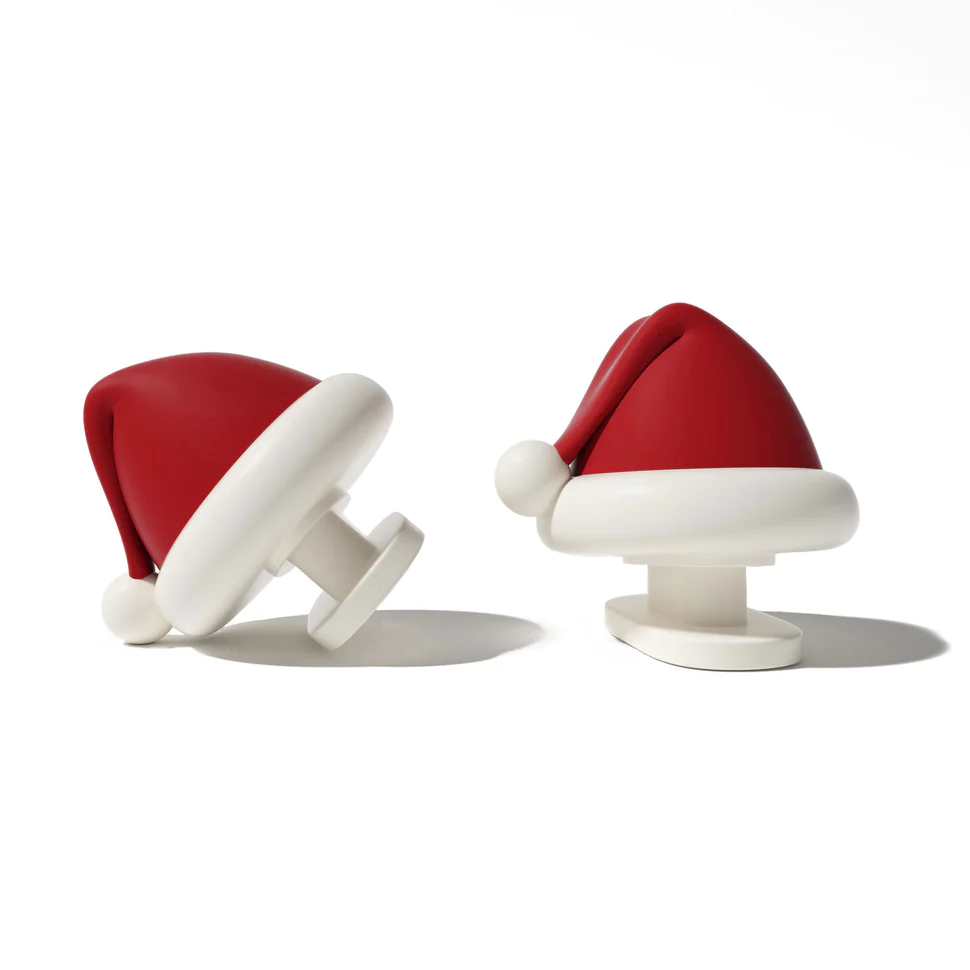 Santa Shark Fins for Shark Slides