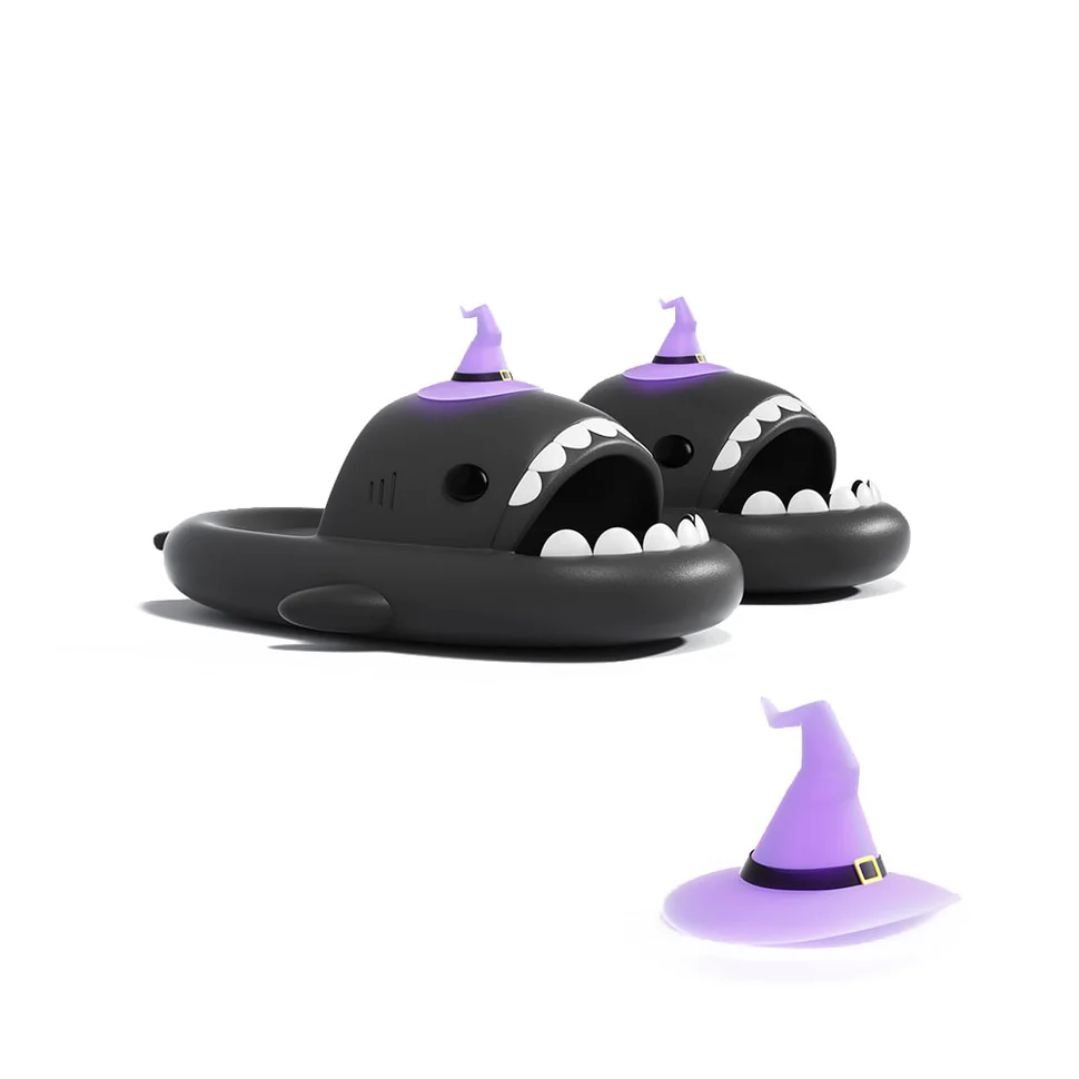 Shark Classic Slides - Witch Hat Slippers