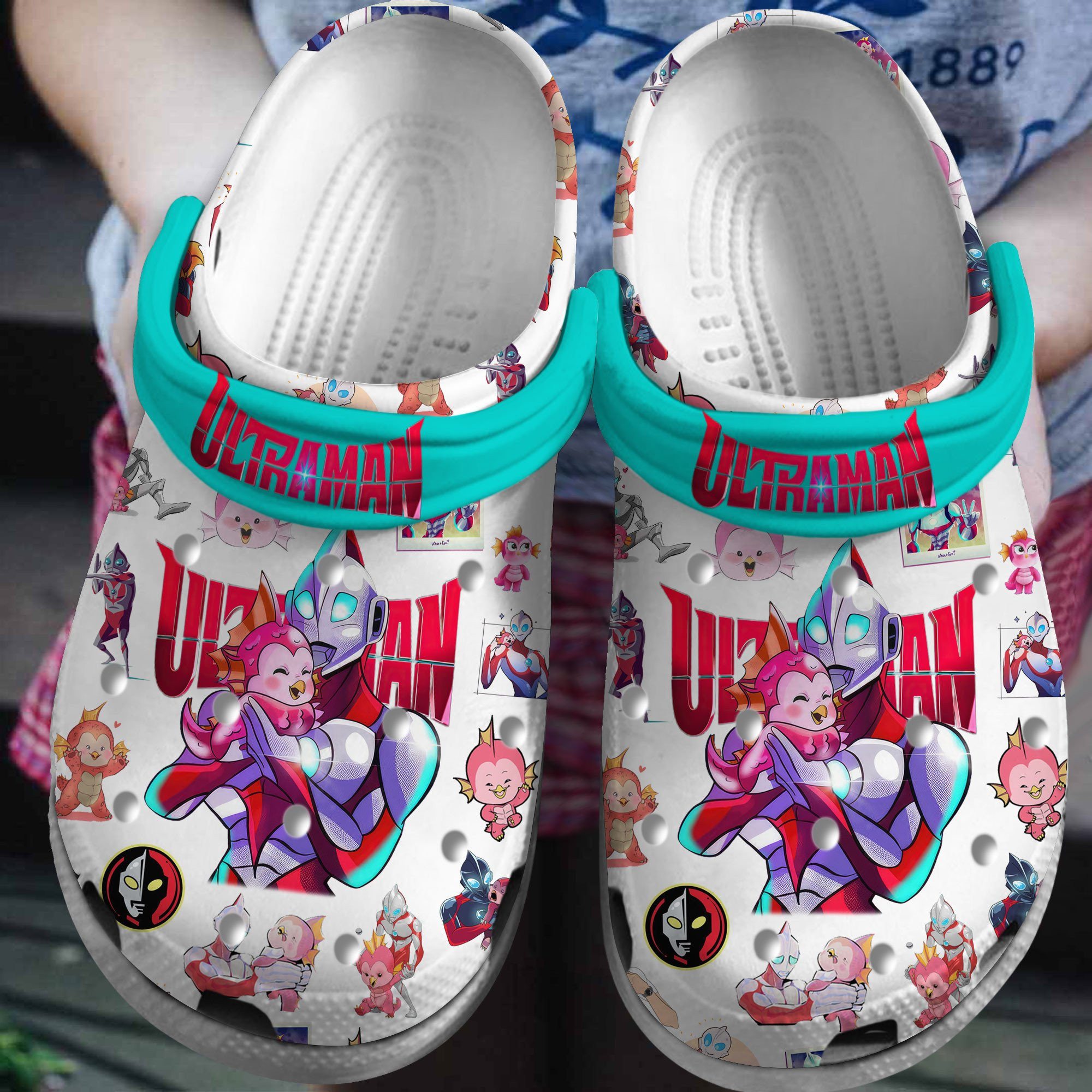 Ultraman Rising Movie Crocs Crocband Clogs Shoes Comfortable For Men Women